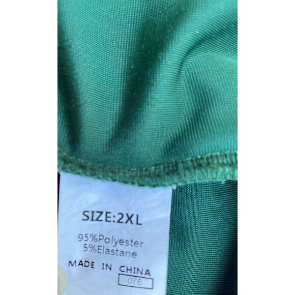 Velvet Green Long Duster Cardigan With Pockets Womens 2XL 95% Polyester 5% Elast - Picture 5 of 9